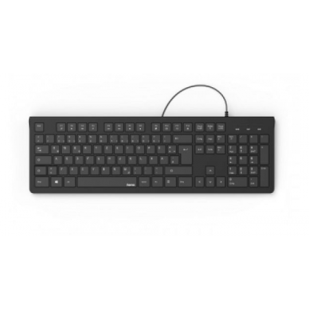 Teclado Hama KC-200 C/ Fio - Preto